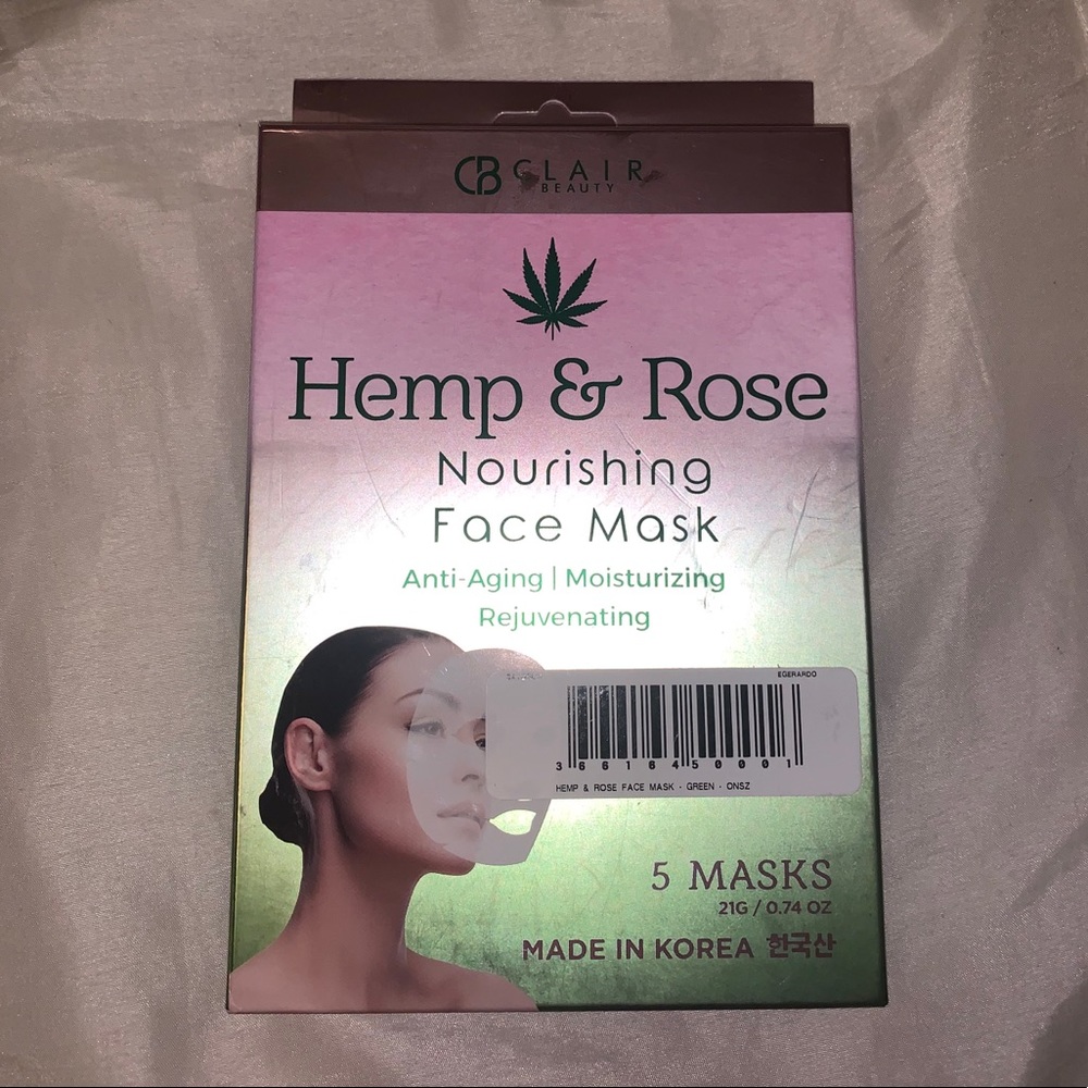 Hemp & Rose Nourishing Face Mask